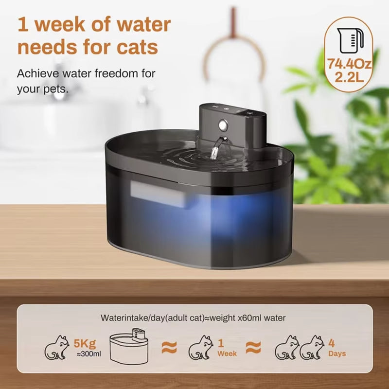 Automatic Cat Water Fountain