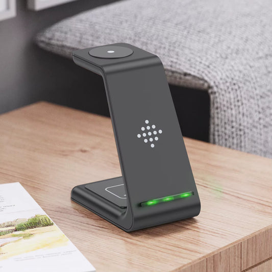 3-In-1 Wireless Charge Dock Station