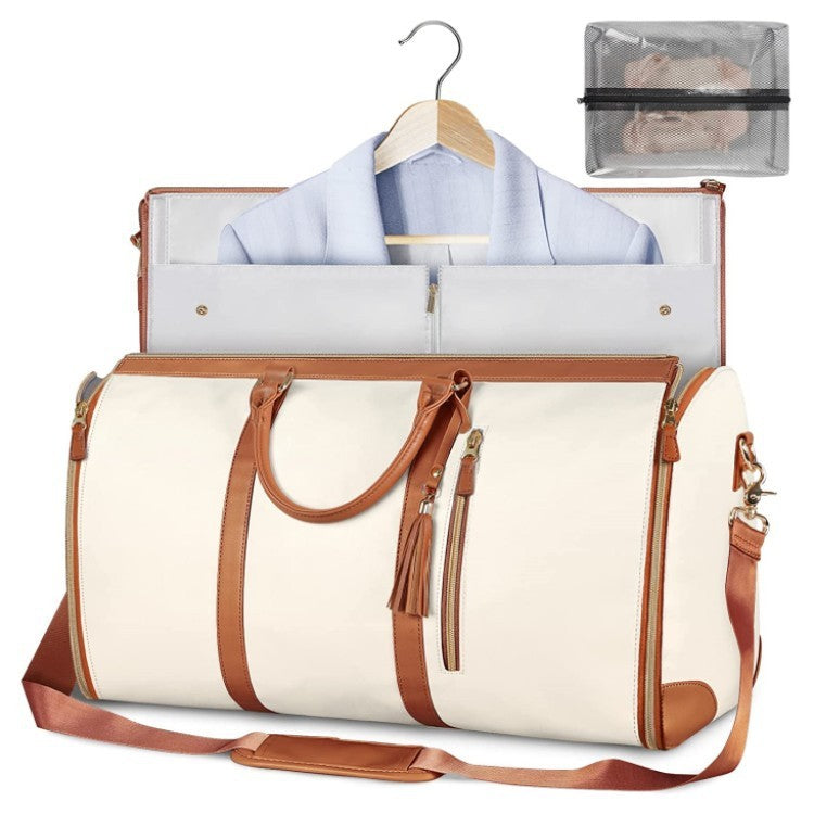 Borsa da viaggio di grande capacità, borsa da donna pieghevole, borsa impermeabile per vestiti
