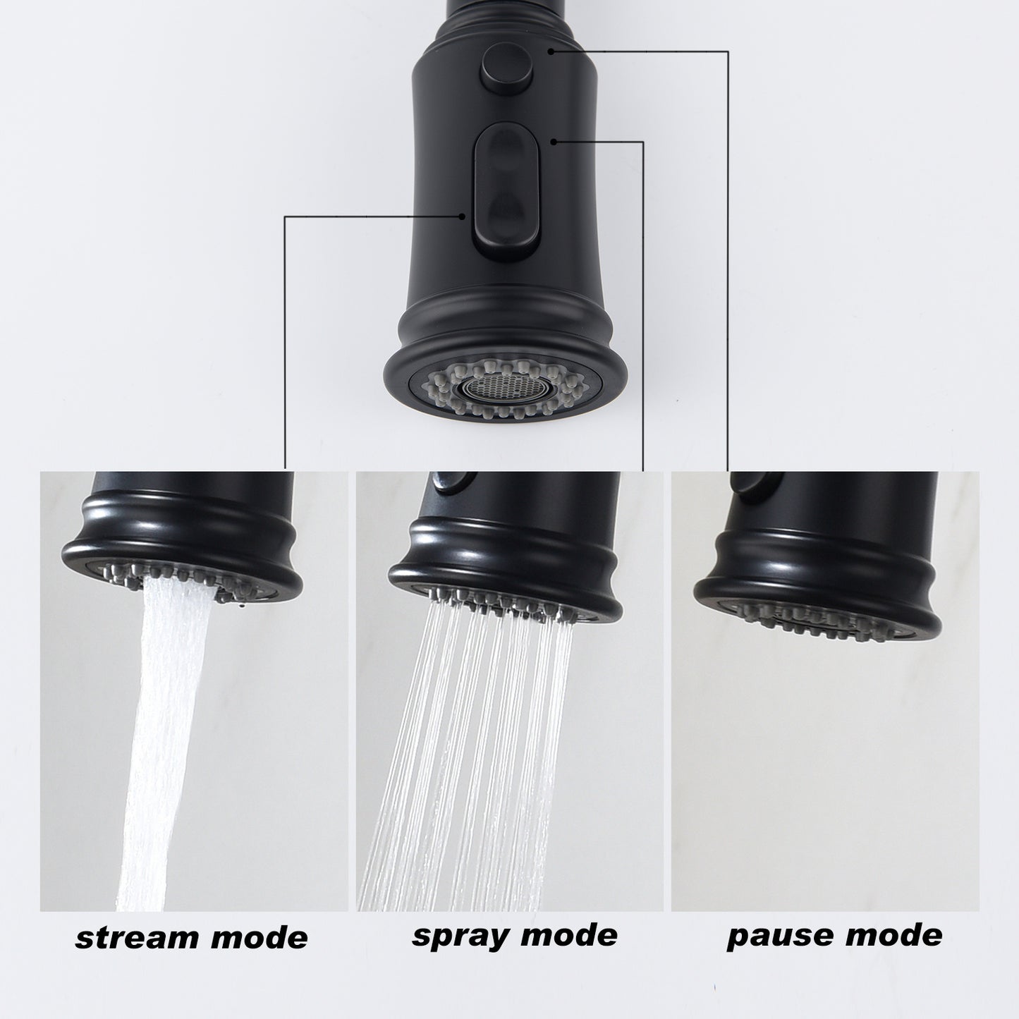 Pull-out Sprinkler Kitchen Faucet