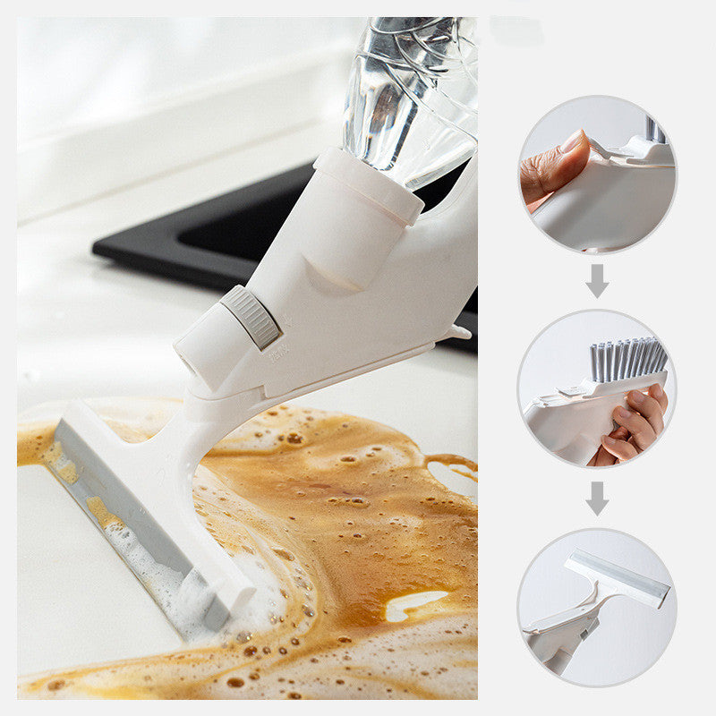 Kit Pulizia Spray Versatile - Set Spazzole Finestre Vetri Casa