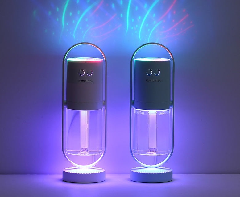 Umidificatore USB Magic Shadow - Luci Notturne Proiezione Casa Auto