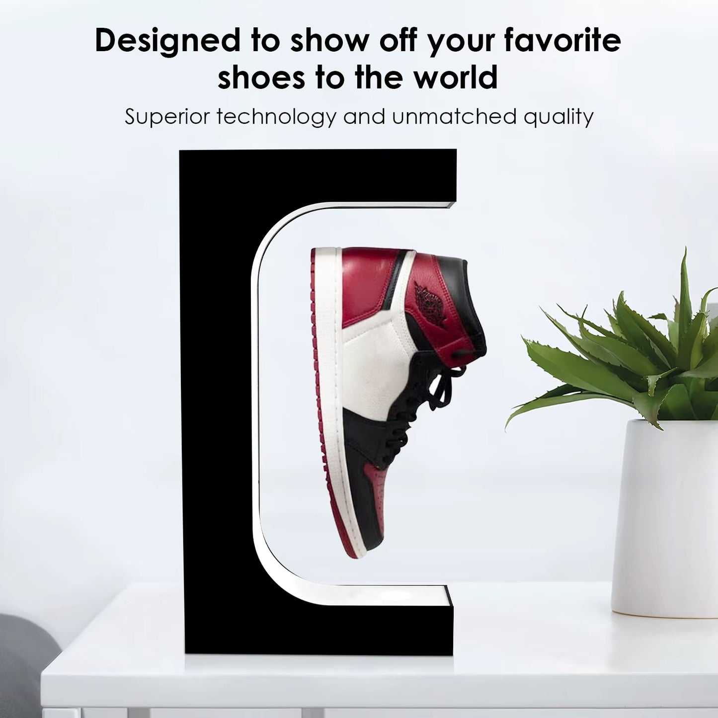 Rotating Shoe Magnet Display
