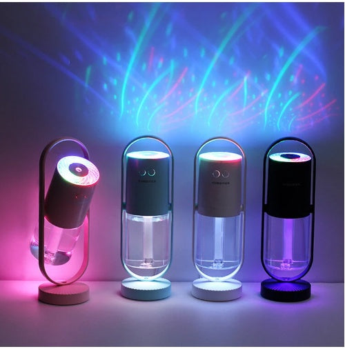 Umidificatore USB Magic Shadow - Luci Notturne Proiezione Casa Auto