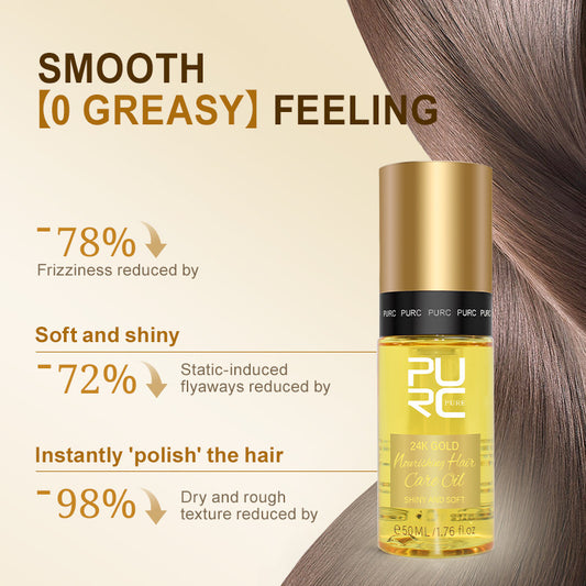 Olio Essenziale Capelli EEHLOE 50ml - Riparazione Doppie Punte e Anti-Crespo