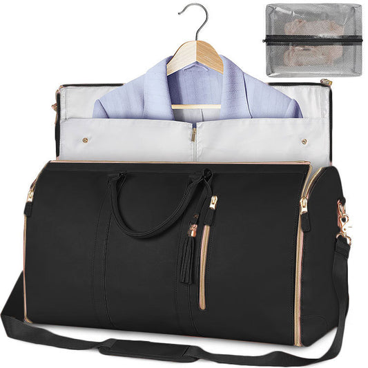 Borsa da viaggio di grande capacità, borsa da donna pieghevole, borsa impermeabile per vestiti