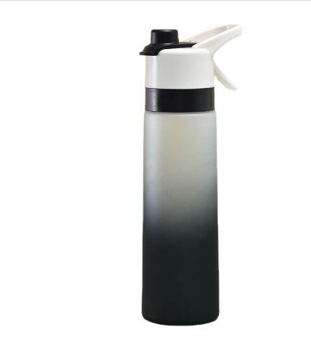 Bottiglia d'acqua spray per ragazze, sport all'aria aperta, fitness, tazza d'acqua, grande capacità, bottiglia spray