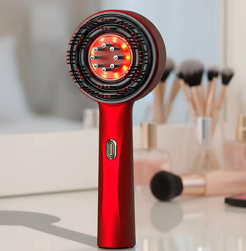 KIT-HairPulse Electric Multifunctional Massage Comb+EEHLOE Oil