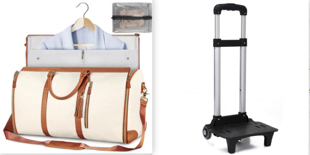 Borsa da viaggio di grande capacità, borsa da donna pieghevole, borsa impermeabile per vestiti