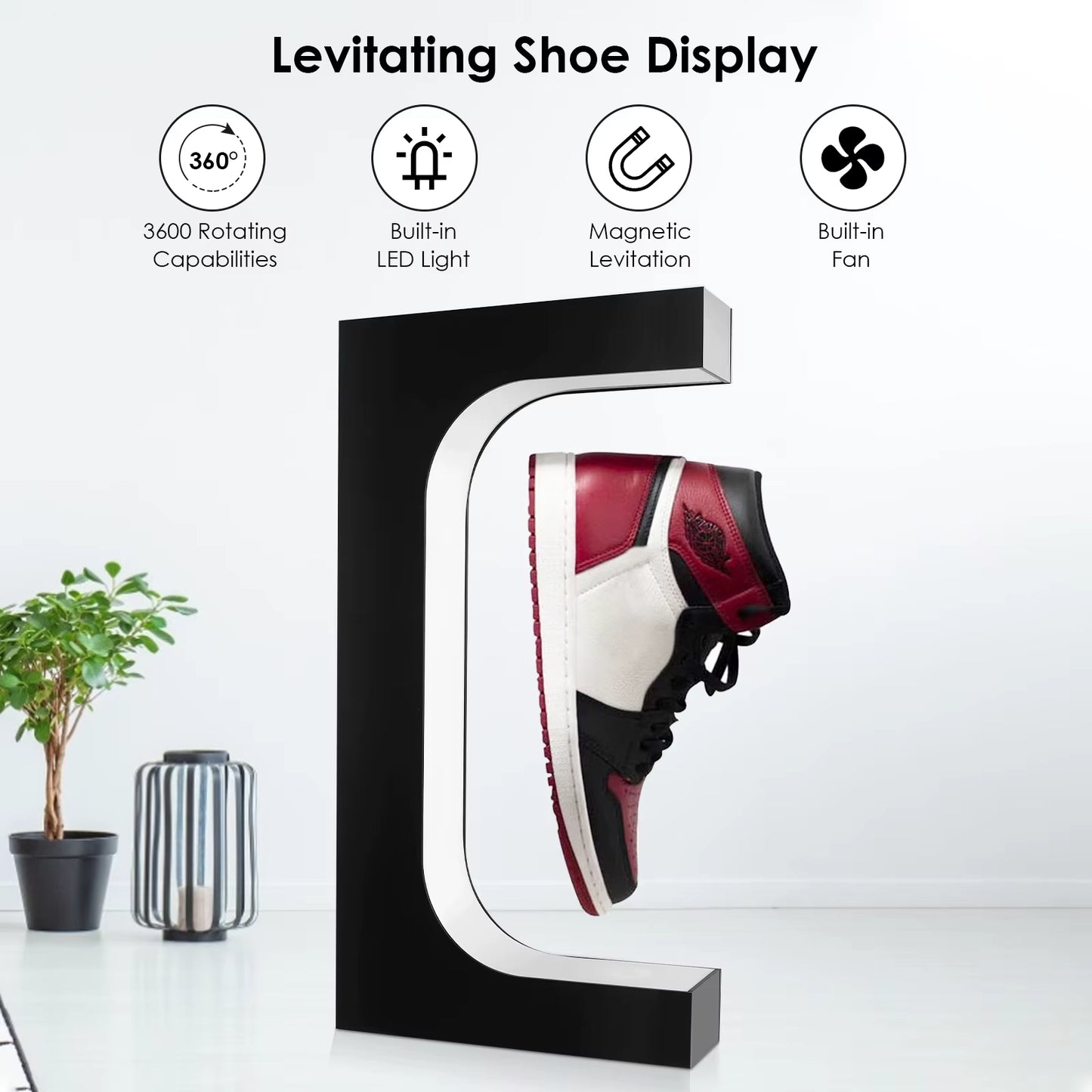 Rotating Shoe Magnet Display