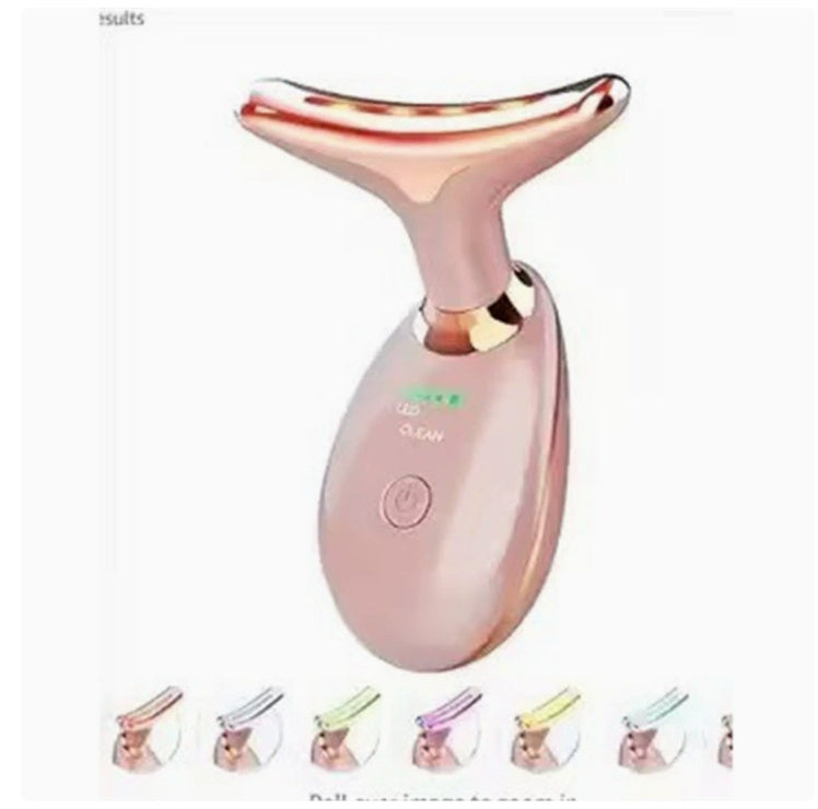 Massaggiatore termico EMS per il sollevamento e il rassodamento del collo, microcorrente elettrica, rimozione delle rughe